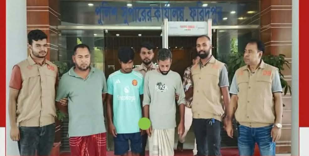 ফরিদপুরে কালীবাড়ি মন্দিরের কালীমূর্তি চুরি, ৪ চোর গ্রেপ্তার