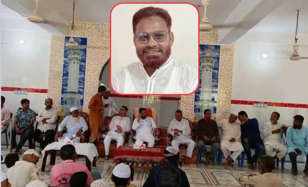 মসজিদে চেয়ার-টেবিল ও সোফা বসিয়ে বিএনপি সংসদ সদস্যের সভা, সমালোচনার ঝড়